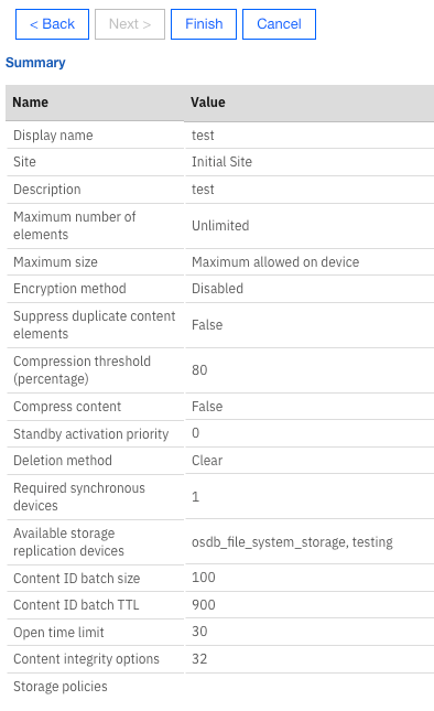 FileNet Replication Adv Storage Area Confirmation.png